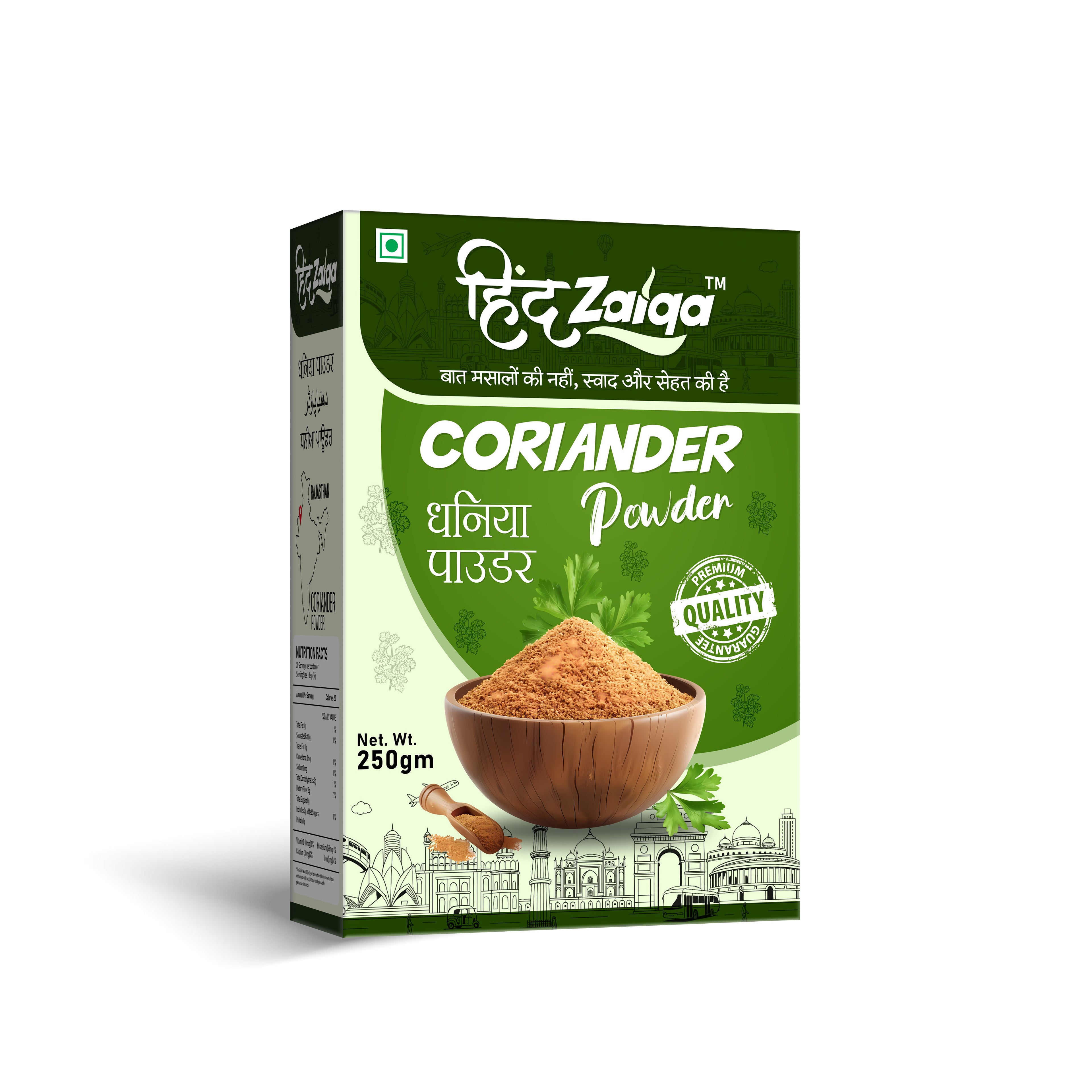 Hind Zaiqa Coriander Powder 250 grams